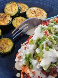 A picture of Grilled Mexican Chicken Low Carb.