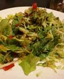 Ensalada keto vegan detox