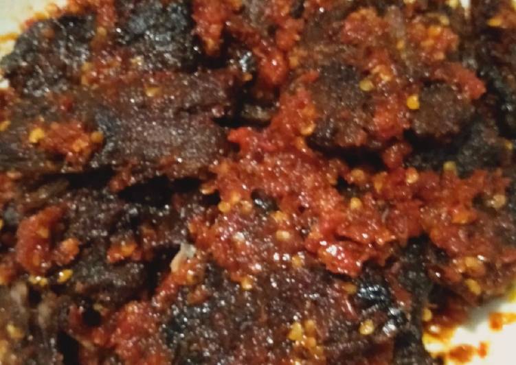 Resep: Dendeng Balado Kriuk Yang Mudah