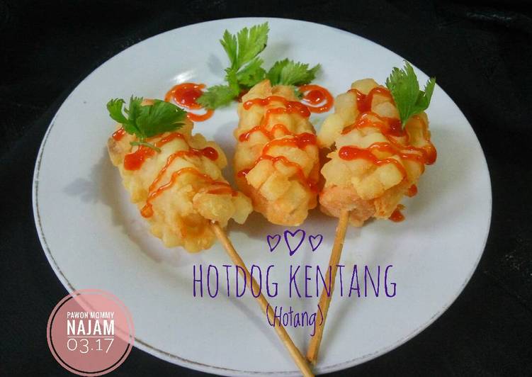 Cara Gampang Membuat Hotdog Kentang (Hotang) Anti Gagal