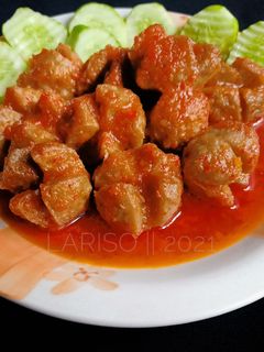 Foto resep Bakso Mercon