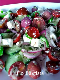 Una foto de Ensalada griega