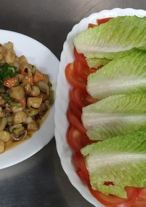 蘿蔓三鮮 的食譜成品照片