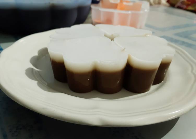 Resep Puding Kopi Santan, Enak