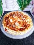 Egg White and Smoked Chicken Omelette
