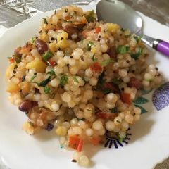 Yummy sabudana khichdi (saawan fast) A picture of Yummy sabudana khichdi (saawan fast).