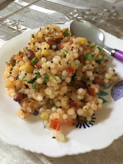A picture of Yummy sabudana khichdi (saawan fast).