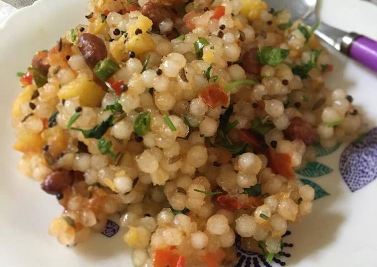 How to Prepare Perfect Yummy sabudana khichdi (saawan fast)