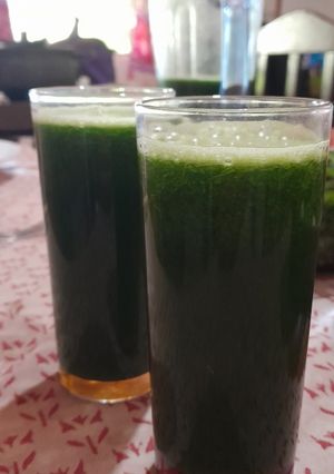 Una foto de Jugo verde