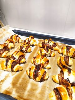 Una foto de Cruasanes de Nutella (rápidos y sencillos)