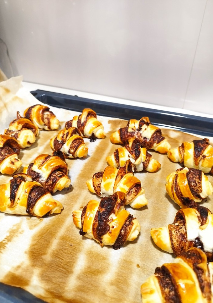 Una foto de Cruasanes de Nutella (rápidos y sencillos)