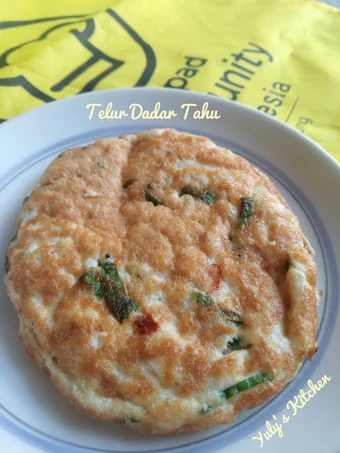 Cara Mudah Menyiapkan Resep Telur Dadar Tahu yang Uenak Anti Ribet, Lezat