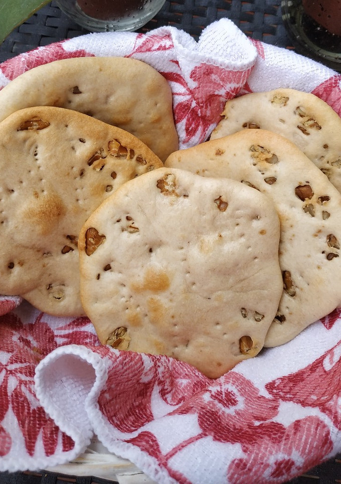Una foto de Tortitas asadas con aceite de oliva y nueces