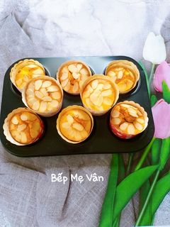 Hình của món Bánh cupcake sữa chua hạnh nhân 🧁🧁🧁.