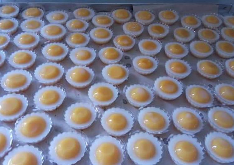Puding telor ceplok cantik