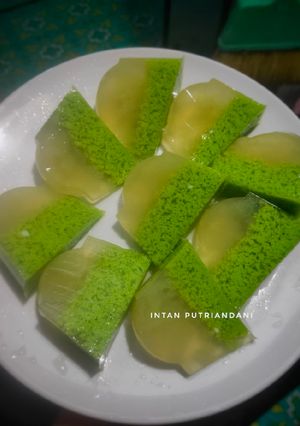 Foto resep Puding Lumut Pandan #51