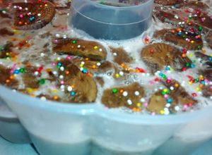 Foto resep Agar - agar plain biji warna warni