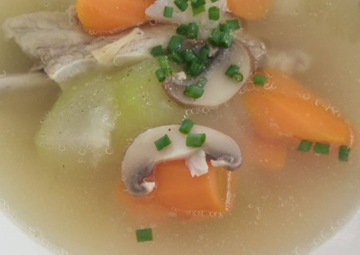 Sup Buah Kundur / Wintermelon soup