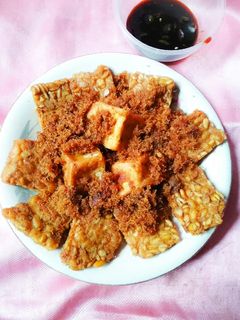 Foto resep Tahu tempe goreng Lengkuas