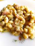 White Beans with Bacon