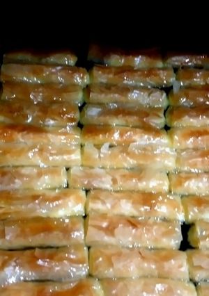 Φωτογραφία της συνταγής Γαλακτομπούρεκο σε φλογέρες