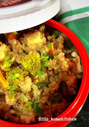 A picture of Quinoa Pulao.
