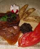 Filete al perejil con papas rústicas