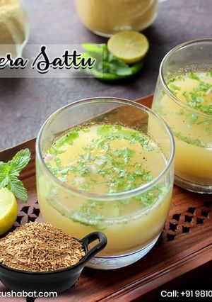 A picture of Sattu Sharbat Recipe.