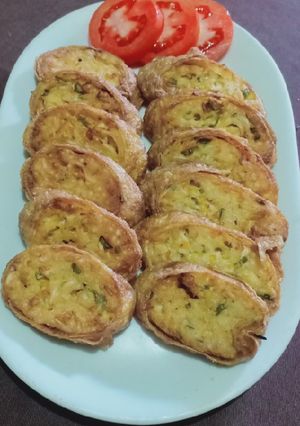Foto resep Rolade tahu,mie & sayur