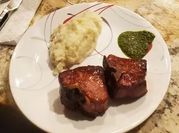 A picture of lamb chops marinade