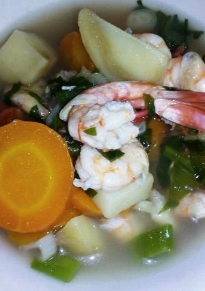 Foto resep Sop Udang irit