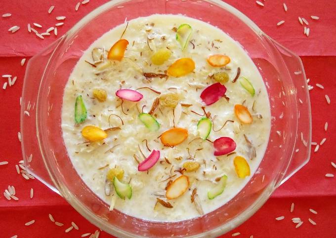 Sweet Rice Pudding#MyRiceDishContest