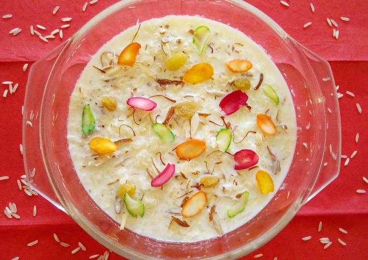 Step-by-Step Guide to Prepare Award-winning Sweet Rice Pudding#MyRiceDishContest