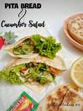 Pita Bread Isi Salad Timun (Tanpa Mayones)