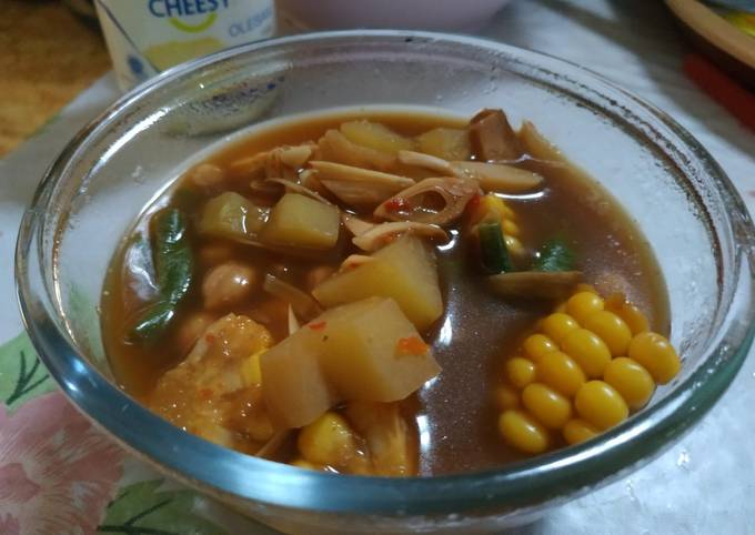 Sayur asem manis pedas mami Dava