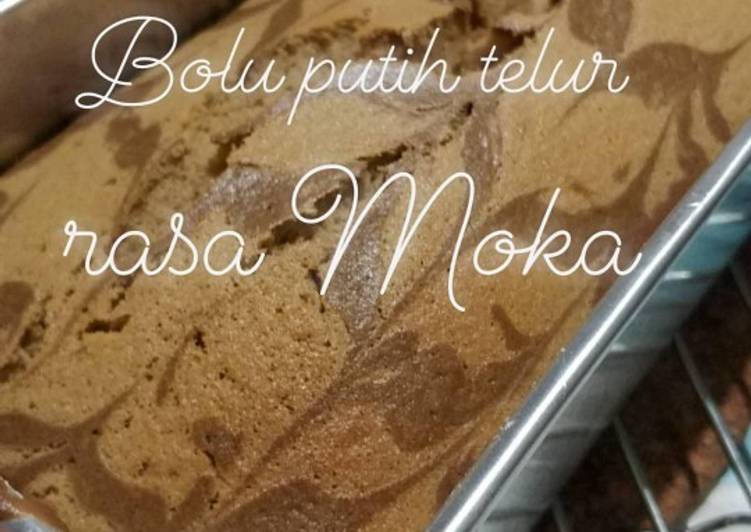 Resep Bolu Moka Putih Telur, Enak Banget