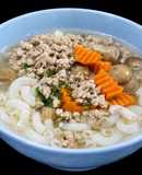 Sp.0459 - Nui Gạo Thịt Bằm Nấu Nấm Rơm