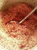 Beetroot & Green Peas Rice