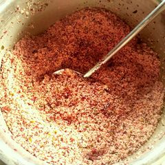 A picture of Beetroot & Green Peas Rice.