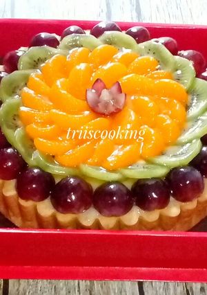Foto resep Pie buah jumbo