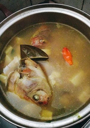Foto resep Sop Kuning Kepala Nila