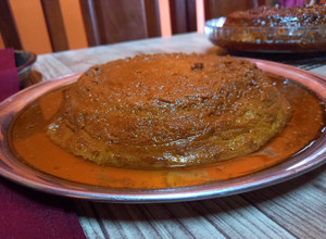 Una foto de Flan de dulce de leche casero