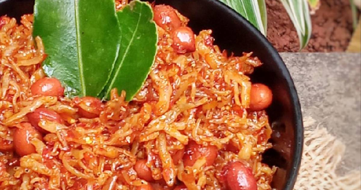 Resep Teri Kacang Pedas Manis Oleh Teh Agie Cookpad