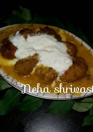 A picture of Malai kofta.