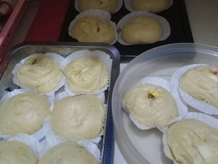 Langkah Gampang Membikin Resep Pao daging ayam bawang telur yang Menggugah Selera Anti Ribet, Mantap