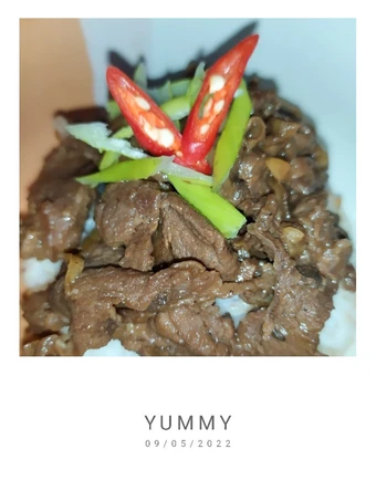 Cara Mudah Membuat Resep Beef slice teriyaki mushroom black paper yang Enak Banget