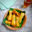 Lumpia isi ayam wortel