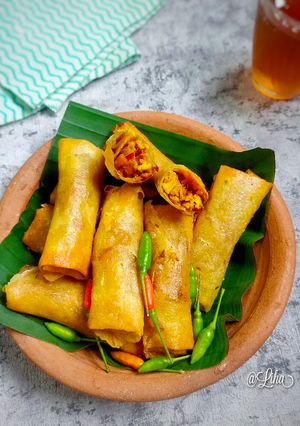 Foto resep Lumpia isi ayam wortel