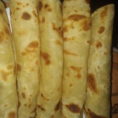 A picture of Coconut chapati #coconutchapati #themechallenge.