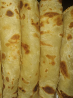 A picture of Coconut chapati #coconutchapati #themechallenge.